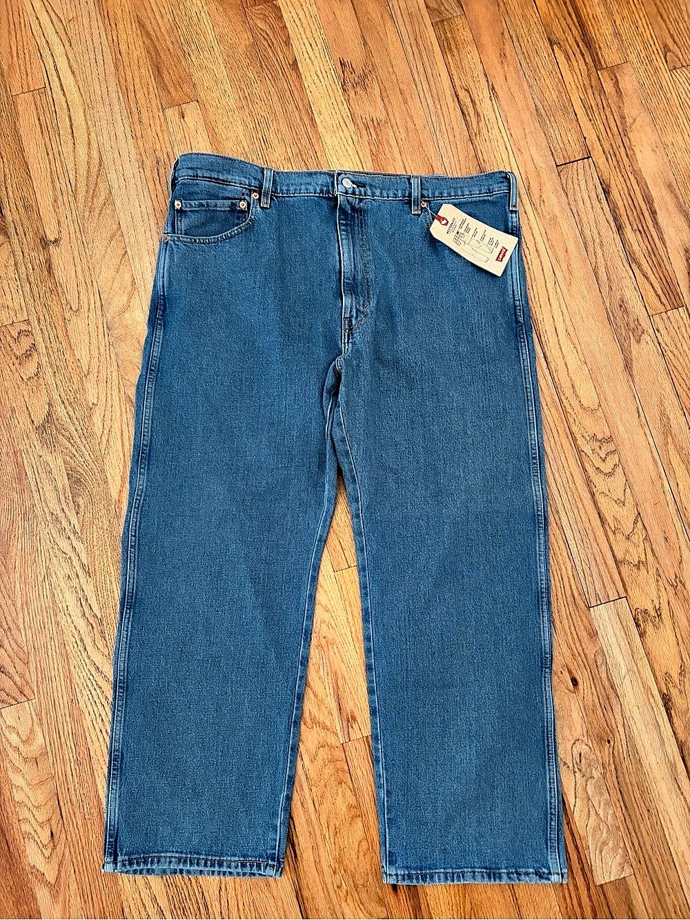 Levi's Western Fit Relaxed Blue Waist 42 x 30 NWT